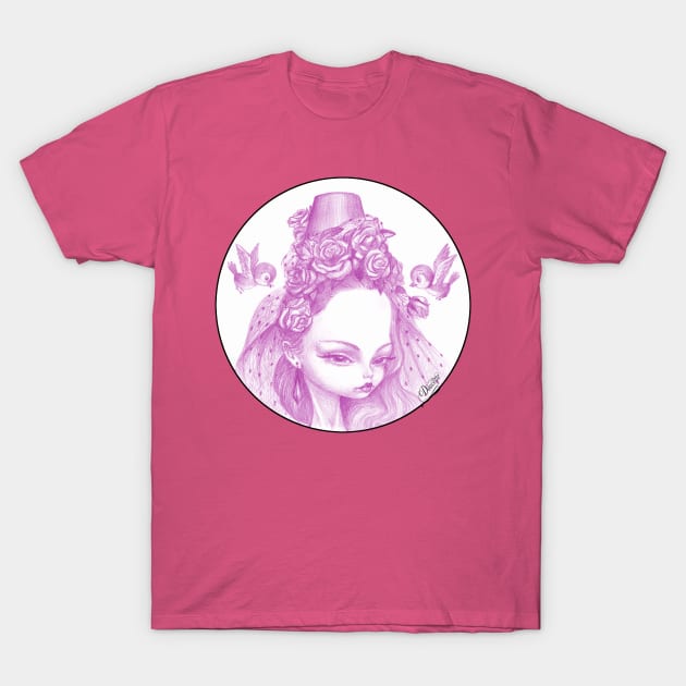 PINK BIRDS T-Shirt by TOBOLAND